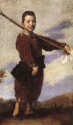 Jusepe de Ribera clubfooted boy oil painting on canvas